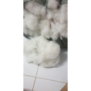 1kg gòn nhân tạo 3 chiều sợi 15D , chuyên nhồi gối thú nhồi bông ,vv...