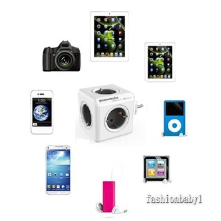 Powercube Creative Cube Socket Power Strip Socket EU Plug Power Strip USB Multi Smart Plug Conversion Socket