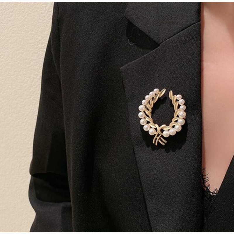 Ghim Cài Áo Hình Nơ Phong Cách Hàn Quốc Thời Trang Cho Nữ