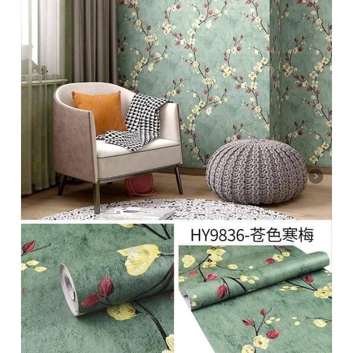 giấy dán tường hoa văn