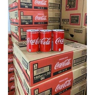 coca nhí nhật thùng 30 lon x 160ml