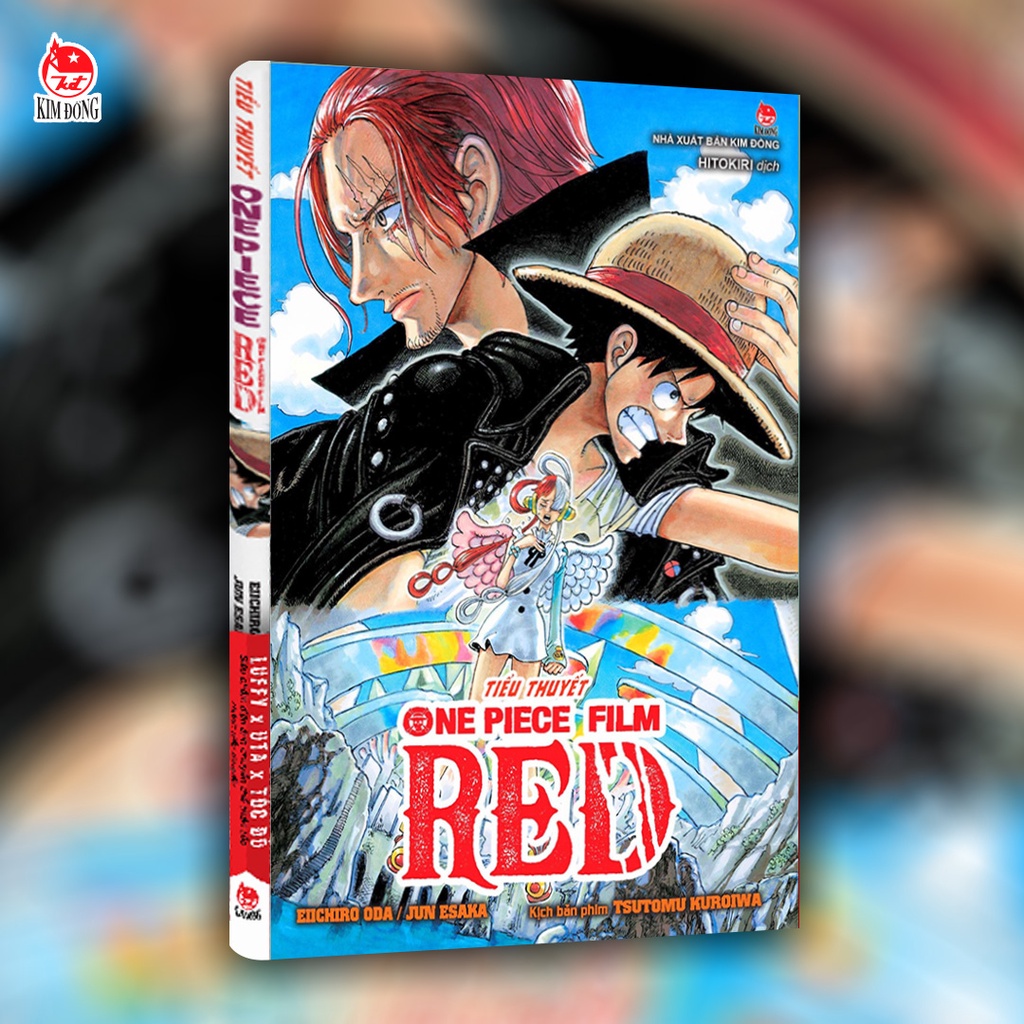 Sách - Tiểu Thuyết One Piece Film Red (Kèm Jacket rời + Poster gập 2 mặt)