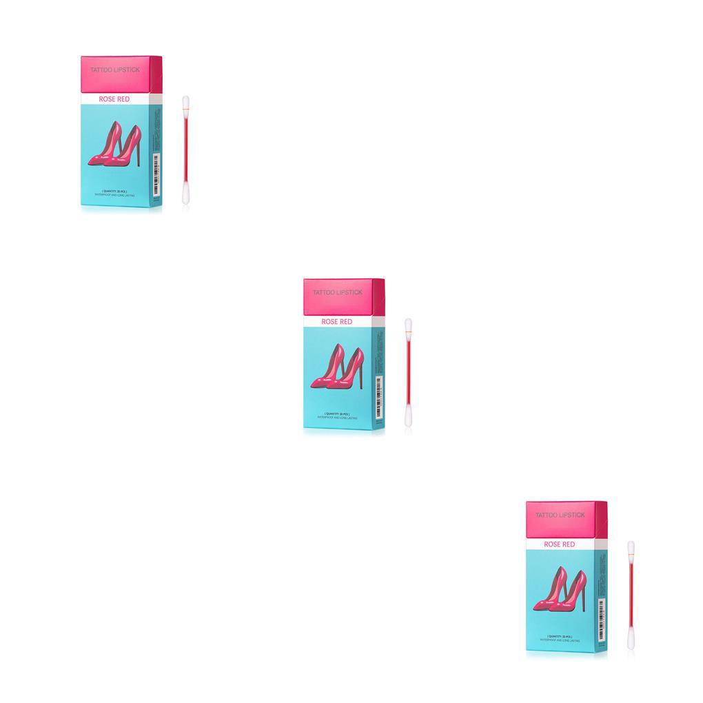 Set 1 / 2 / 3 / 5 Tăm Bông Cotton Dưỡng Ẩm Trang Điểm Môi Chuyên Nghiệp Cho Người Mới Bắt Đầu