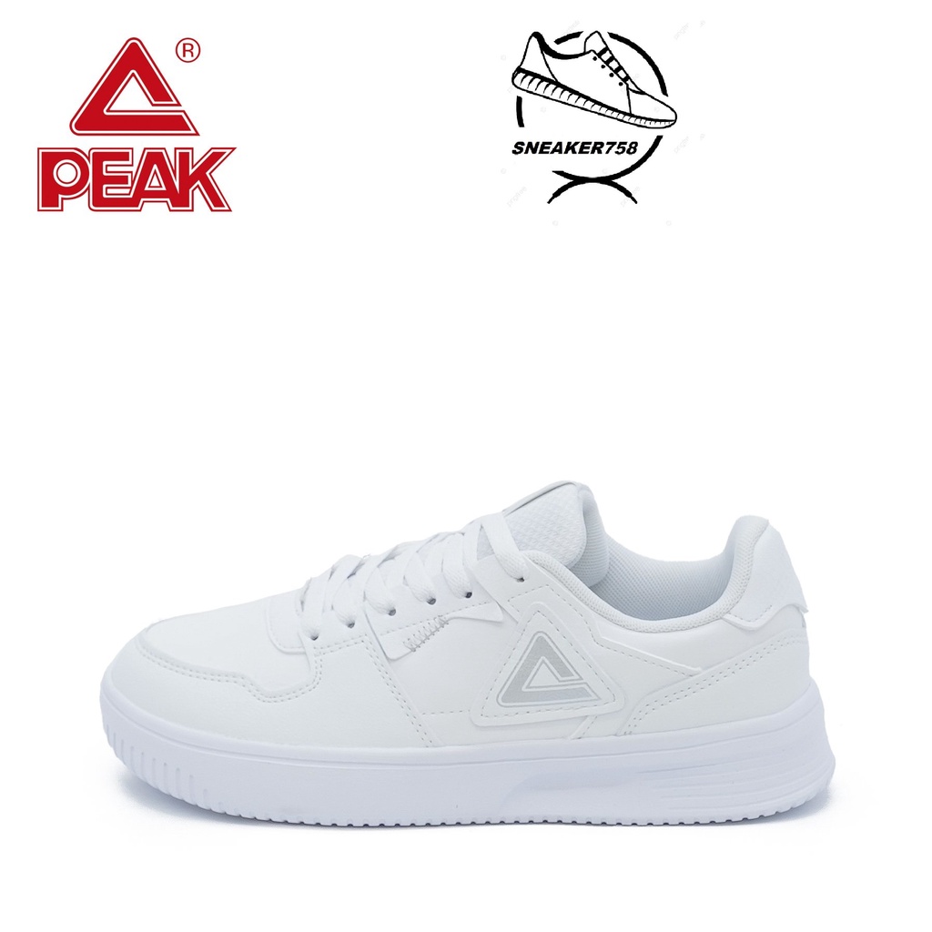 Giày thể thao Nữ PEAK Culture Fashion Low-cut EW224088B – Màu Trắng Bạc