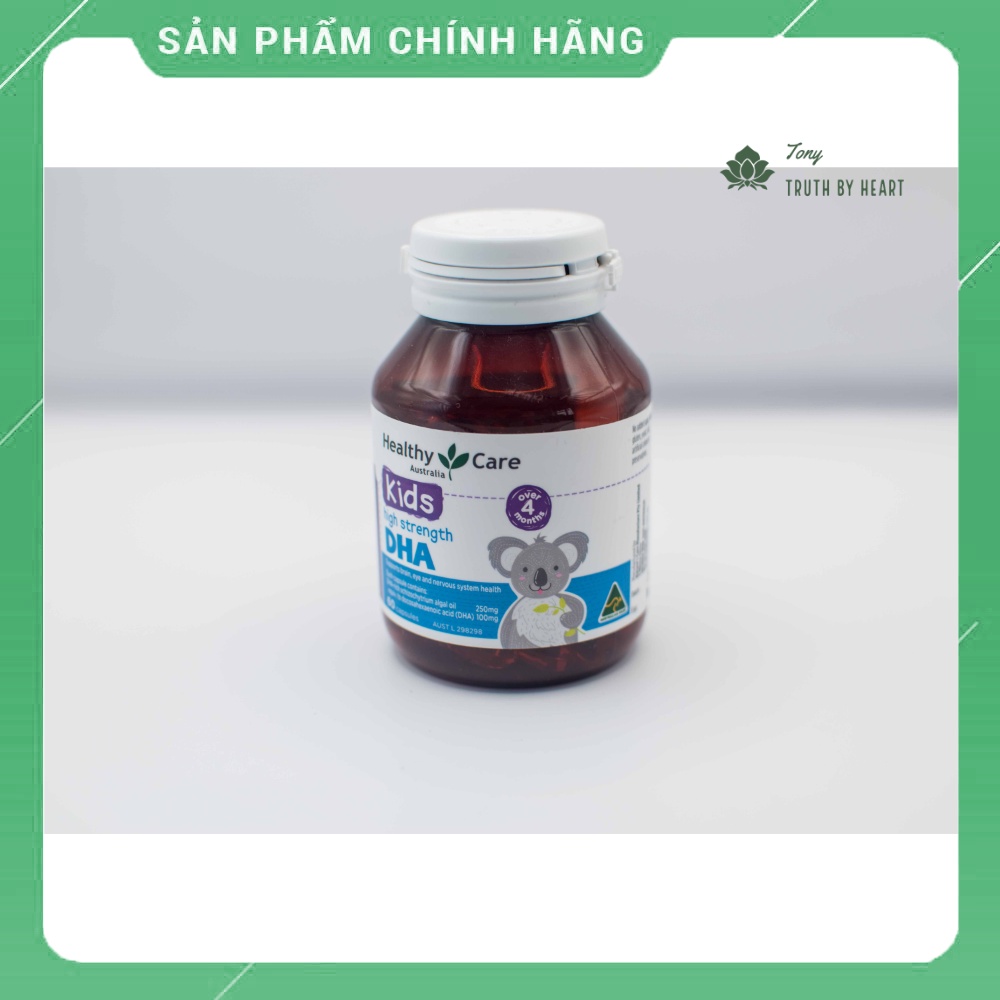 Viên Bổ Sung DHA Healthy Care Cho Trẻ Từ 4 Tháng Tuổi Của Úc, 60 viên