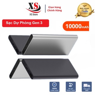 Sạc Dự Phòng XS Store Gen 3 - Dung lượng 10000mAh Chuẩn Dung Lượng, Tích Hợp Cổng Type-C