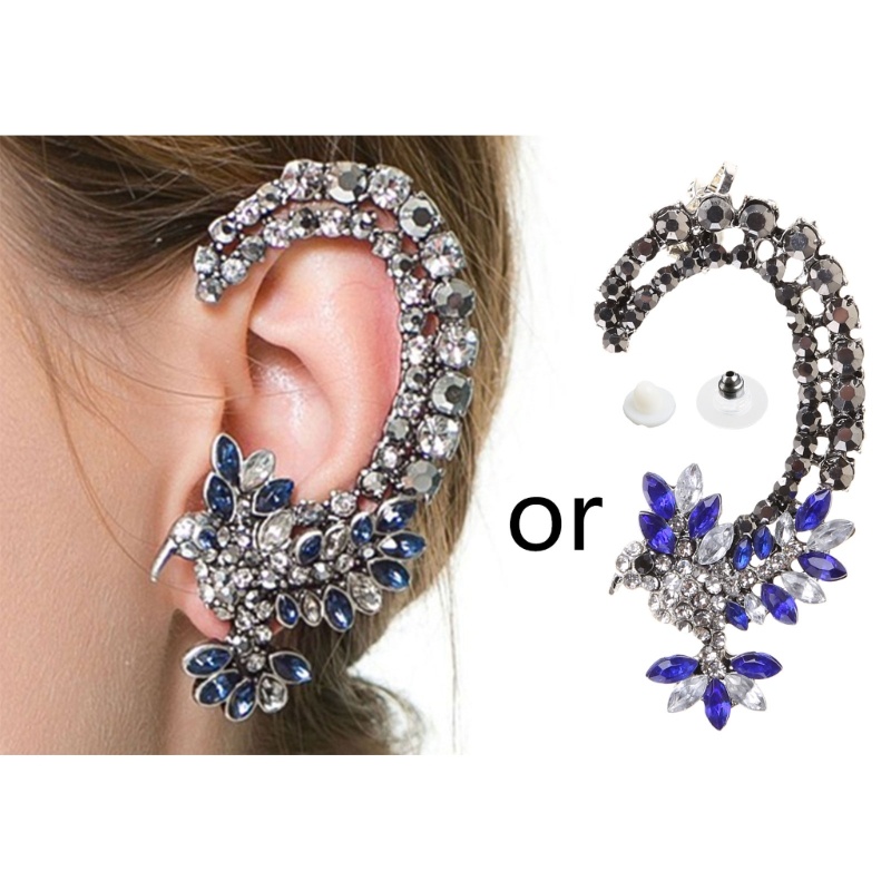 Nerf Khuyên Vành Tai Nhiều Loại Đính Đá Hình Cánh Thiên Thần Elf Ngọt Ngào Không Pier