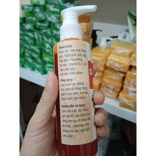 Sữa rửa mặt sâm nghệ gấc Mộc Thiên