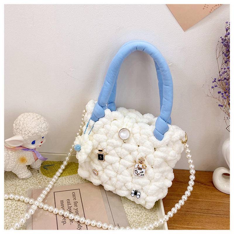 Bộ Túi Xách Dệt Tay DIY Xinh Xắn Cho Bạn Gái