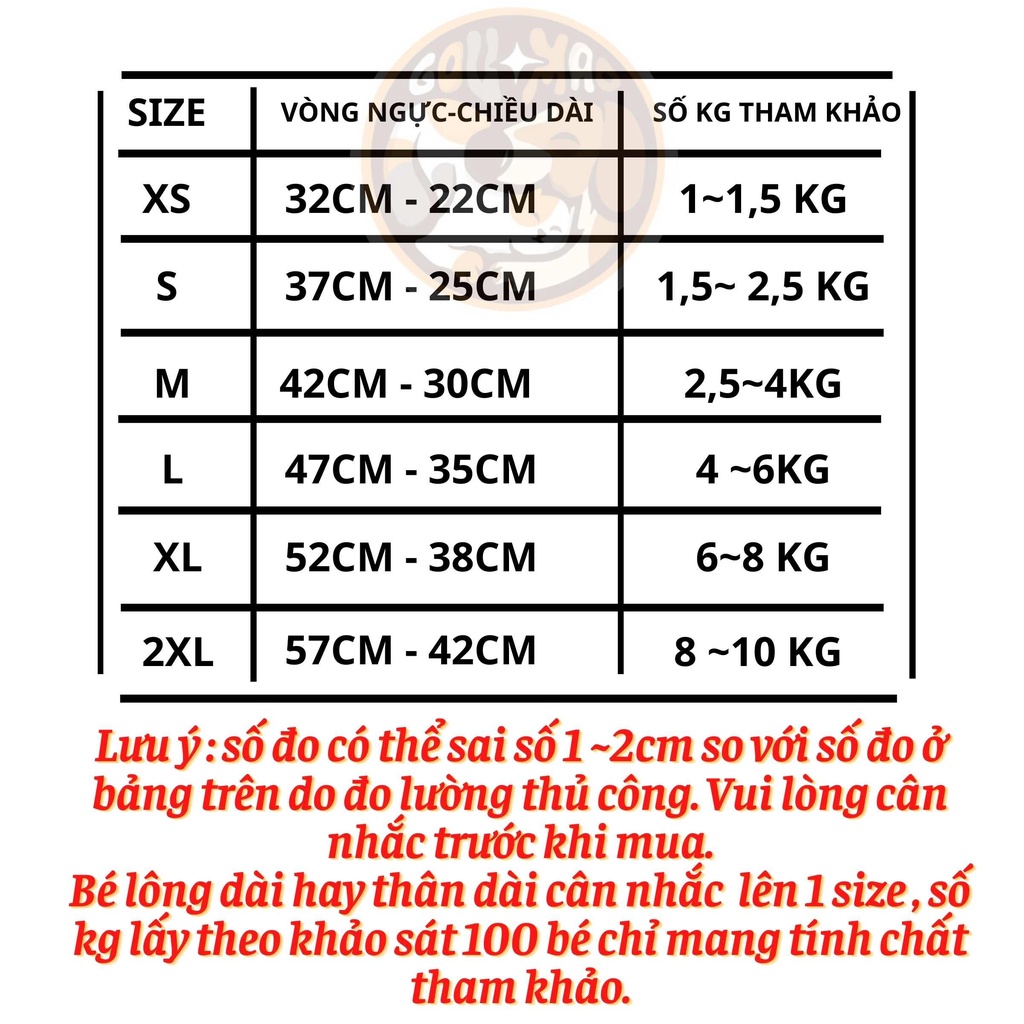 Áo kute dành cho chó mèo mẫu mới 2022 họa tiết siêu dễ thương - Goumao Pet hipidog
