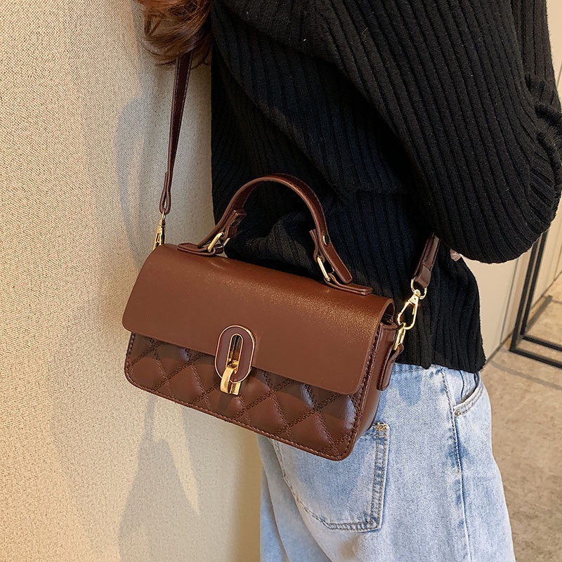 Túi Đeo Chéo Hình Vuông Nhỏ Thời Trang Cho Nữ