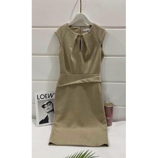 Đầm da lộn Calvin size 6 ( eo 74-76)