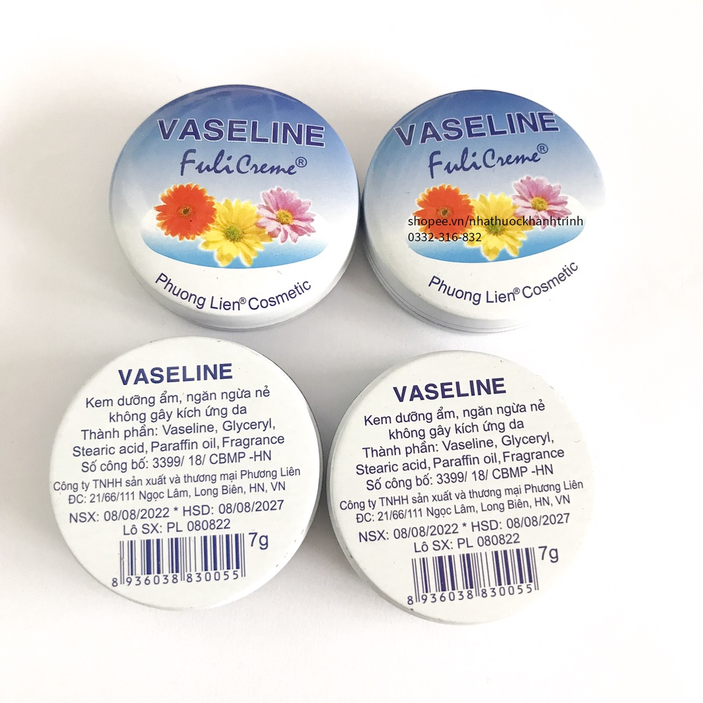 Kem nẻ Vaseline Fuli Creme, 10g