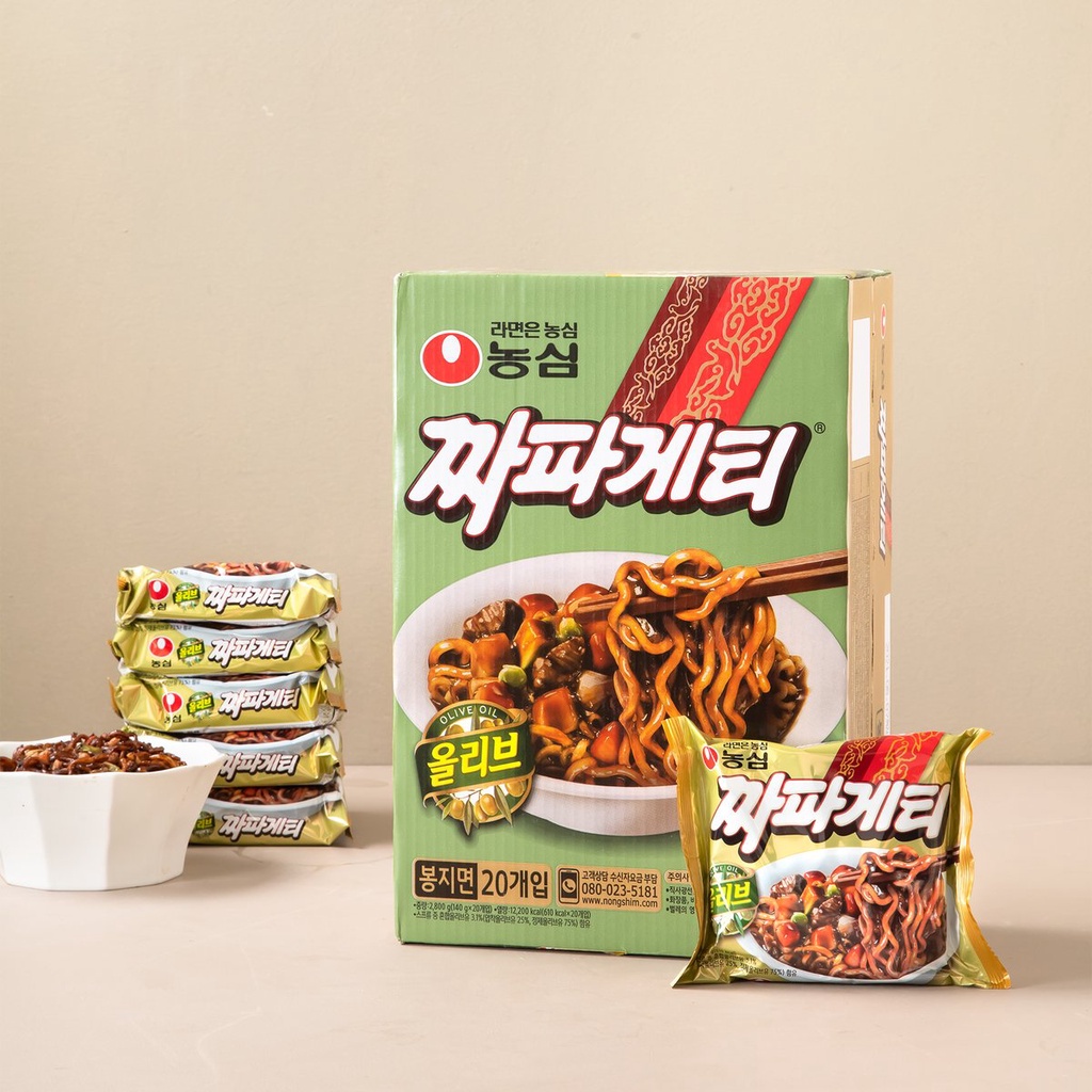 Mì tương đen chapagetti - chapaguri Nongshim 137g,140g