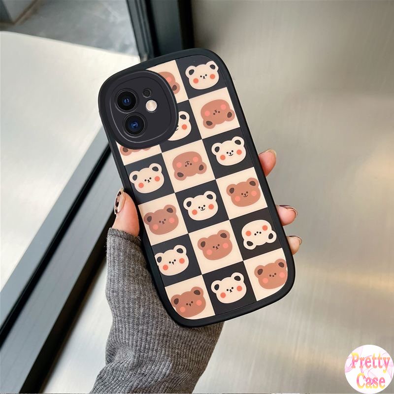 Ốp Điện Thoại Mềm In Hình Gấu Hoạt Hình Cho vivo v29 lite v27e v25 v11i v9 v5 v23e v15 y91c y1s y15 y12 y17 s1 pro y91 y95 y19 u10