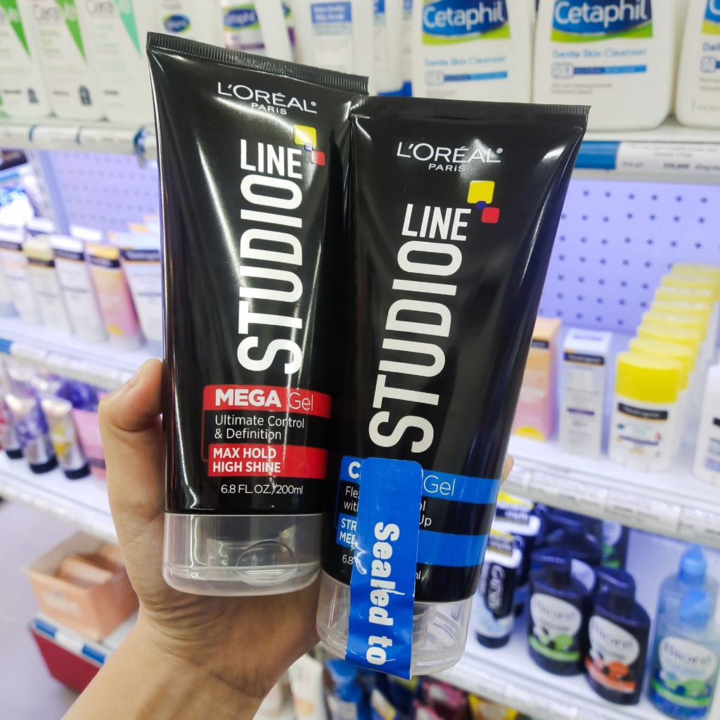 Gel vuốt tóc L'oreal Paris Studio Line Mega Gel 200ml