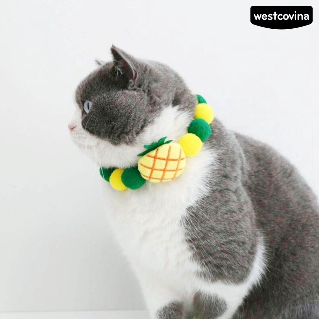 [Hot]♝Vòng Cổ HìNh TráI Cây Cho Thú Cưng