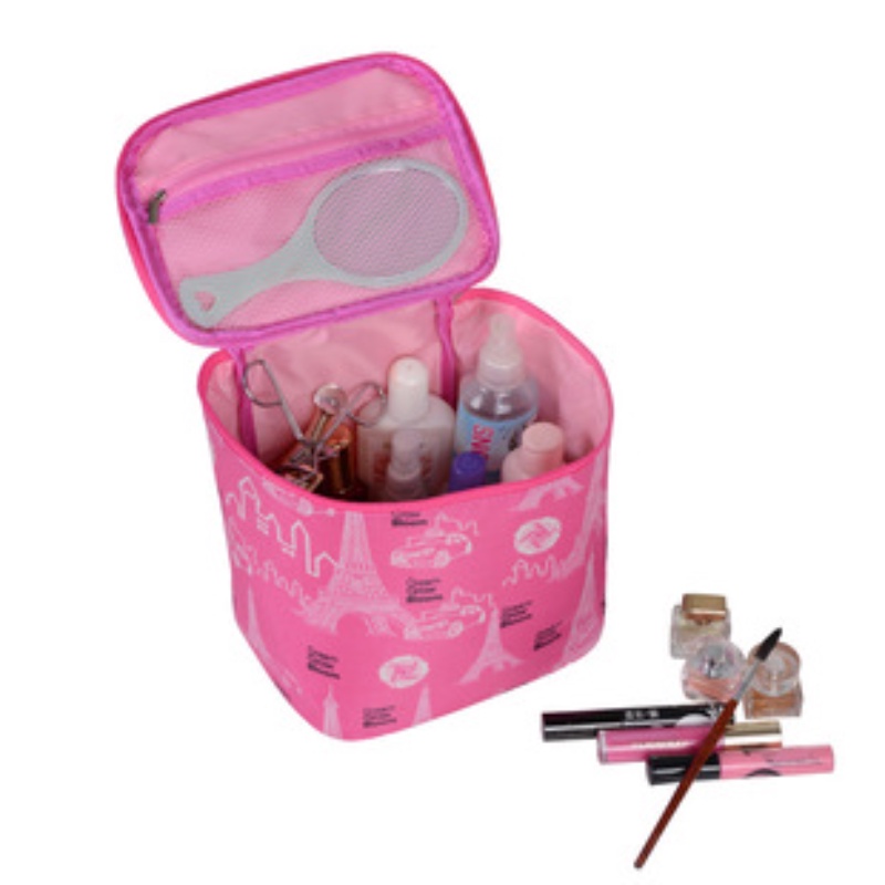 Túi Đựng Mỹ Phẩm Cỡ Lớn Chống Thấm Nước Họa Tiết Hoạt Hình Thời Trang