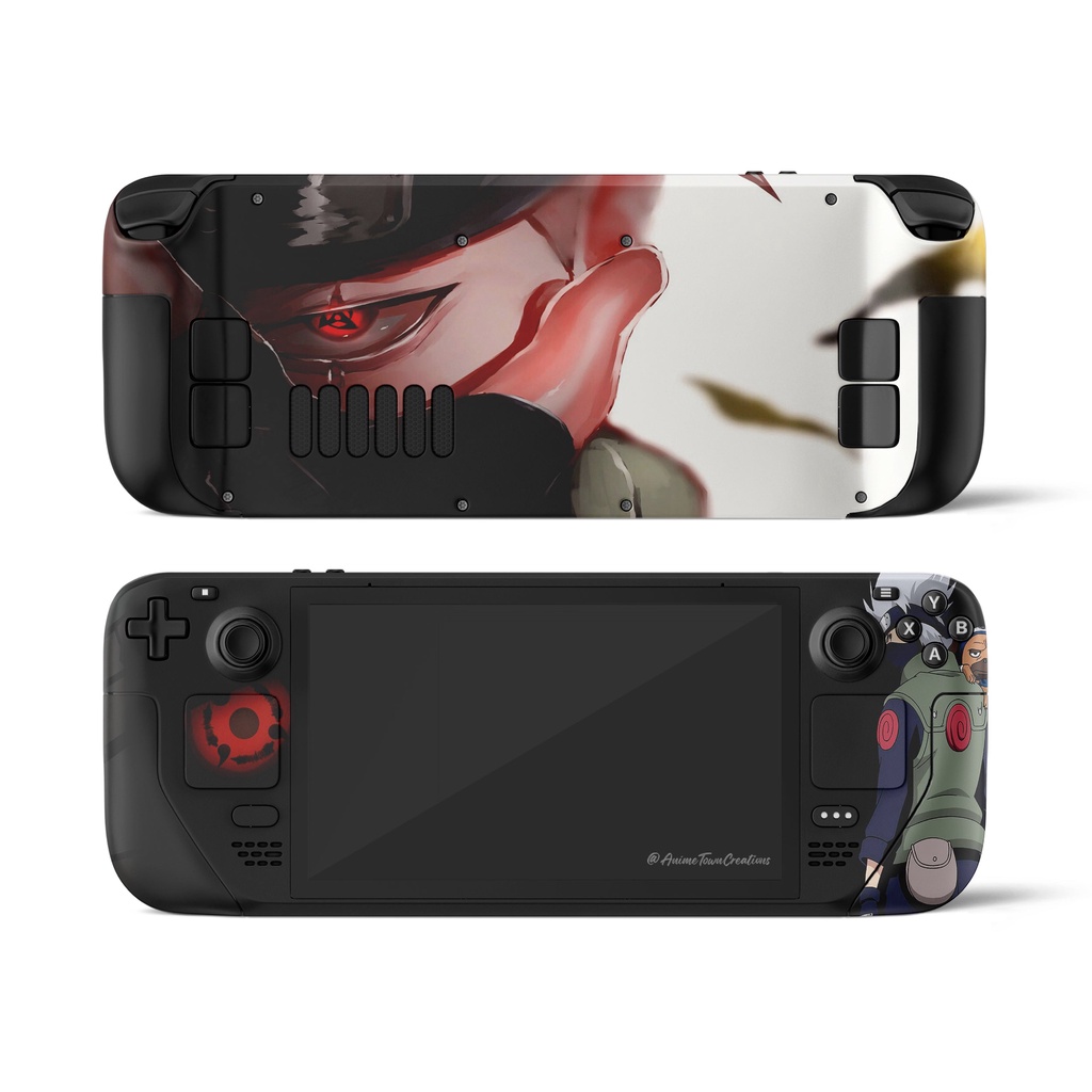 Skin dán Steam Deck mẫu Kakashi Sharingan (Đã cắt sẵn chi tiết, dễ dán)