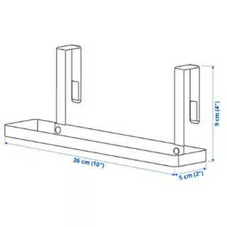 GIÁ TREO KHĂN PÅLYCKE IKEA