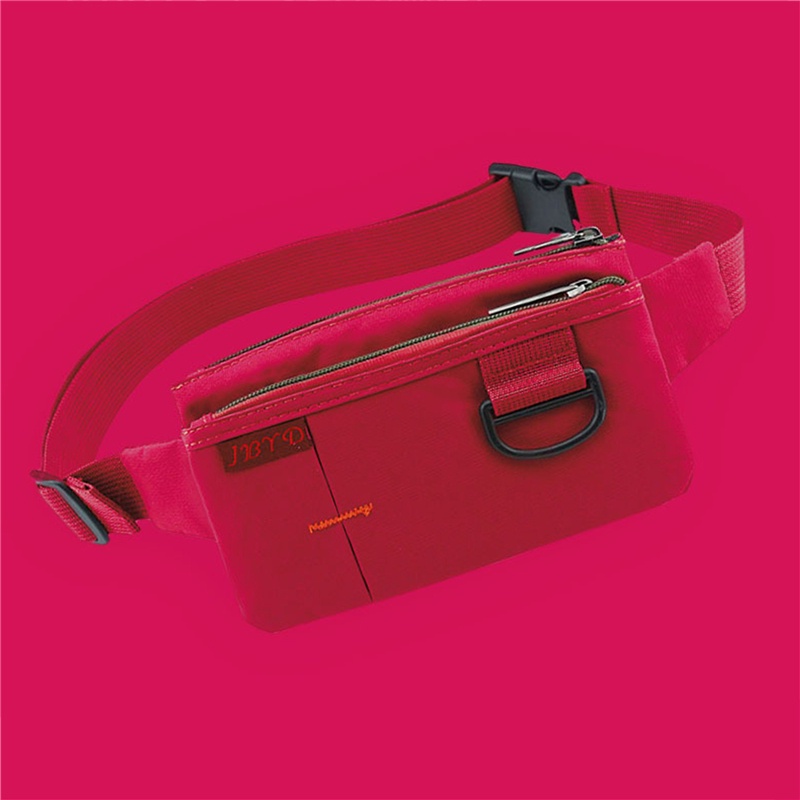 Túi Đeo Hông Chống Trộm Có Khóa Kéo Phong Cách Thể Thao Cho Nam Và Nữ