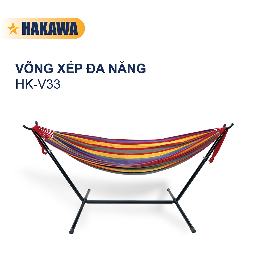 Võng xếp cao cấp HAKAWA HK-V33 - Bảo hành chính hãng 25 năm