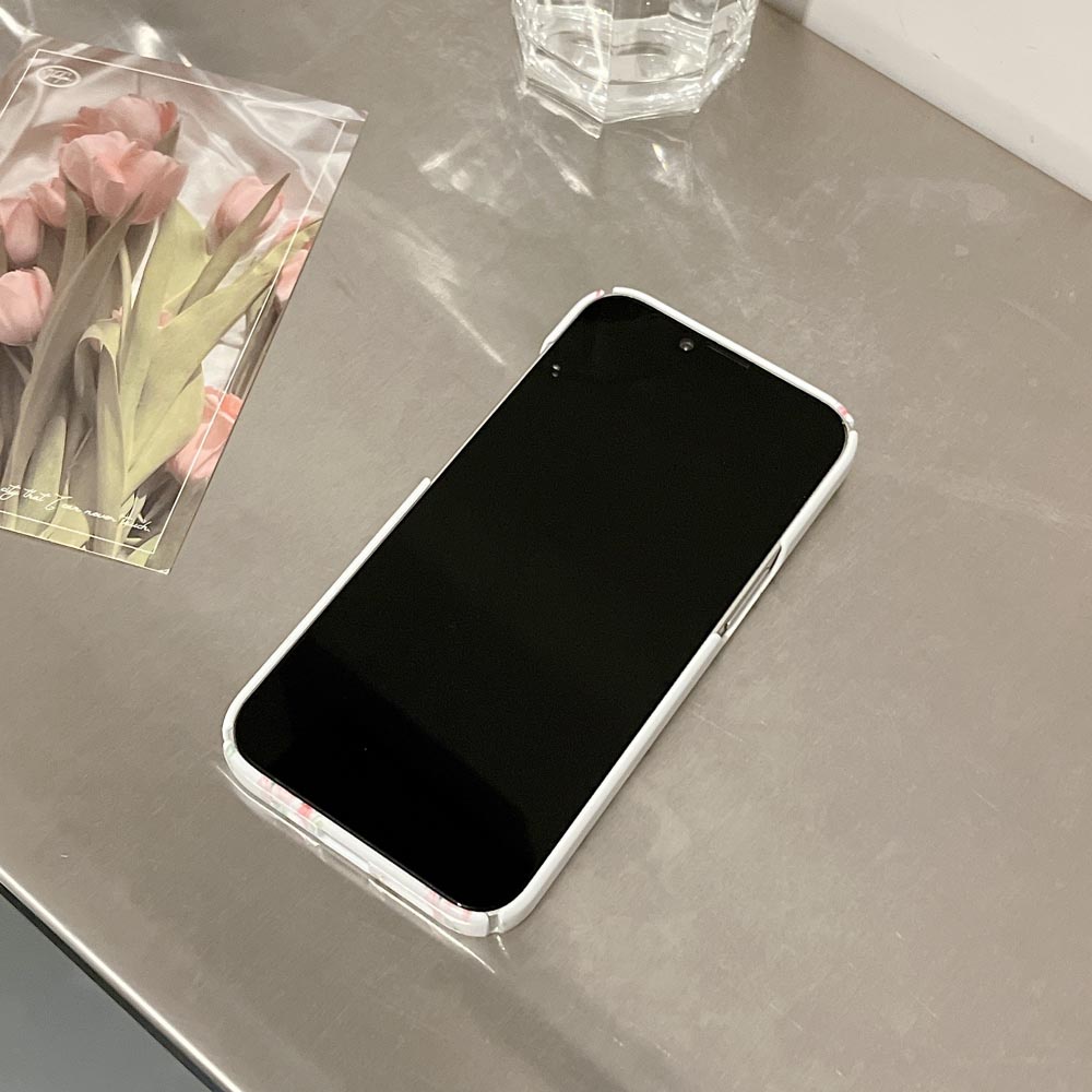 Ốp Điện Thoại Cứng Hình Hoa Cho iPhone X Xs Xr Xsmax 11 11ProMax 12 12Pro 12ProMax 13 13Pro 13ProMax 14 14Pro 14Plus 14ProMax