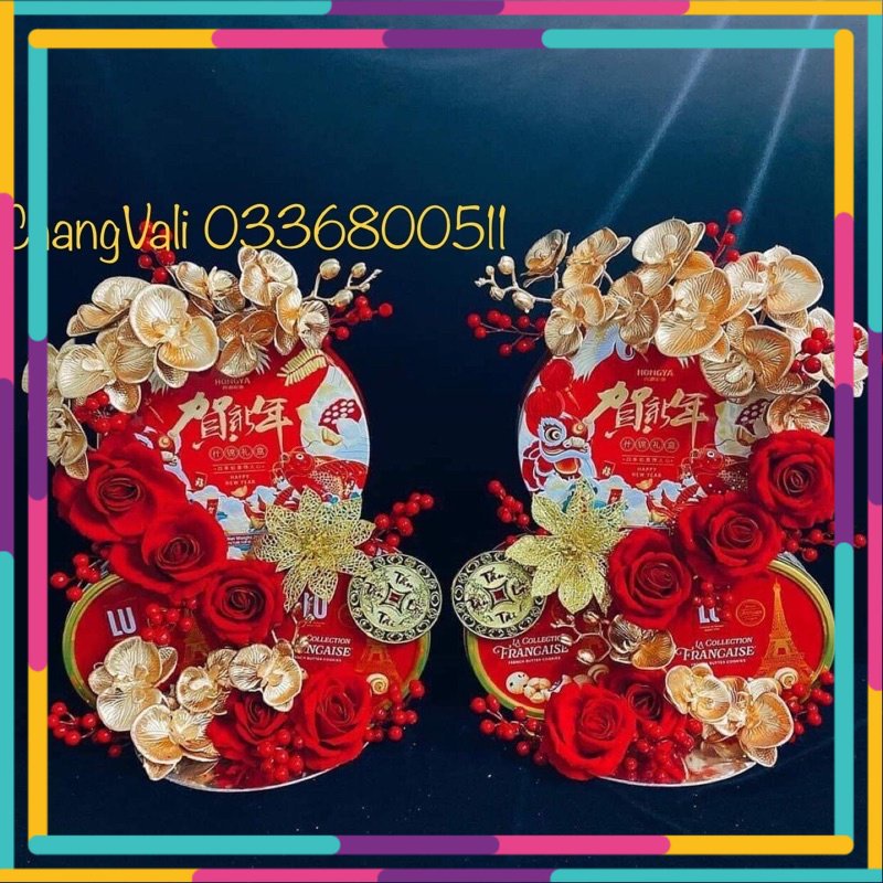 Set nguyên liệu trang trí cháp bánh-HDV01 - HN3