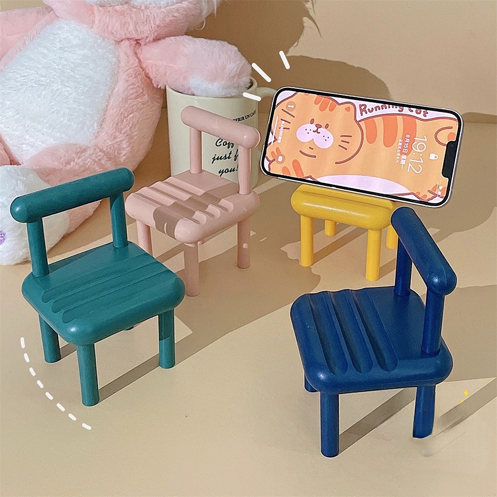Giá Đỡ Điện Thoại Mini Để Bàn Màu Macaron Chống Trượt Tiện Dụng HSU