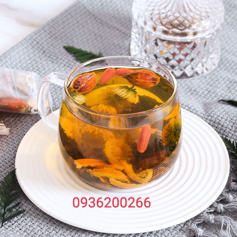 Trà dưỡng tâm bát vị gói dùng thử 10g