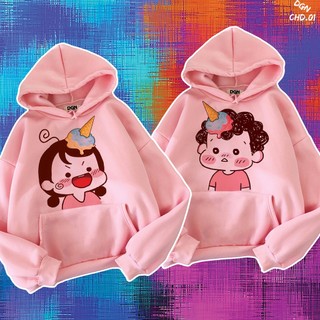 Áo khoác nỉ bông đôi, áo cặp mùa đông CHD.01