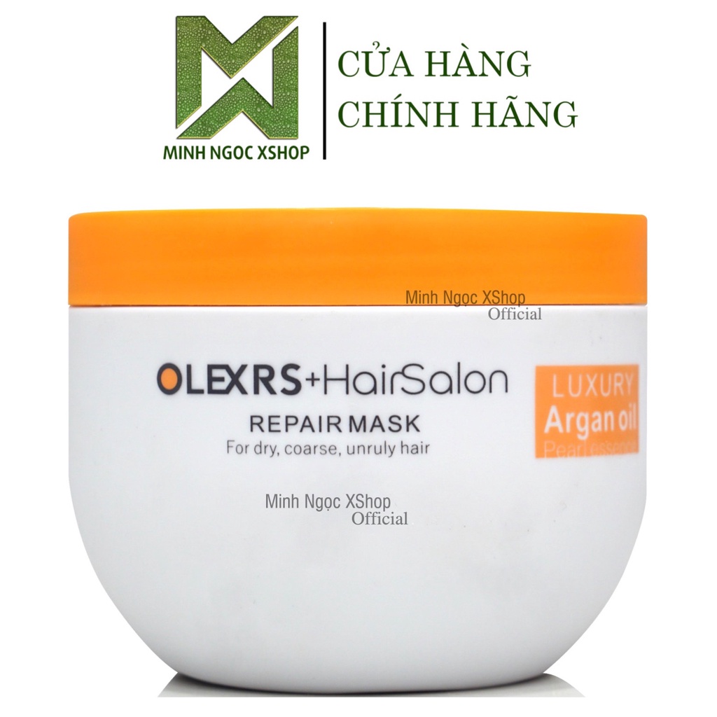 Kem ủ tóc phục hồi siêu mượt Olexrs Hair Salon Luxury Repair Mask 500ML