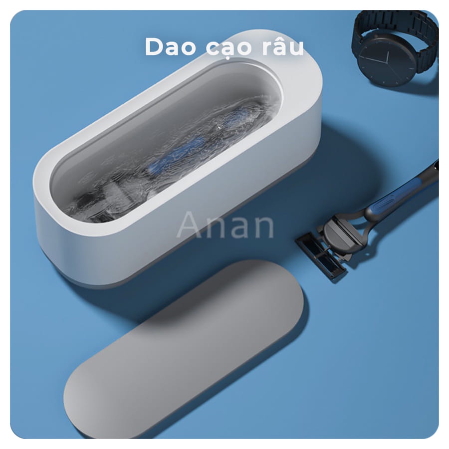 Máy Vệ Sinh Làm Sạch Trang Sức Bằng Sóng Siêu Âm, Dụng Cụ Tẩy Rửa Trang Sức, Đồng Hồ, Kính Mắt Đa Năng