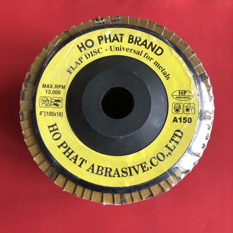 Đĩa Nhám Xếp 100mm, Đá Ráp Xếp Nắp Sắt Dùng Cho Máy Mài Cầm Tay Chất Lượng Giá Tốt