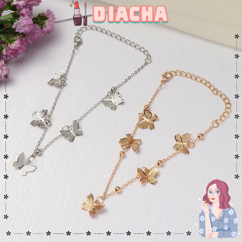 Lắc Chân Bạc Nữ Vòng Chân Bướm/vòng đeng Tay, 925 Vòng Chân Phụ Kiện Trang Sức Thời Trang