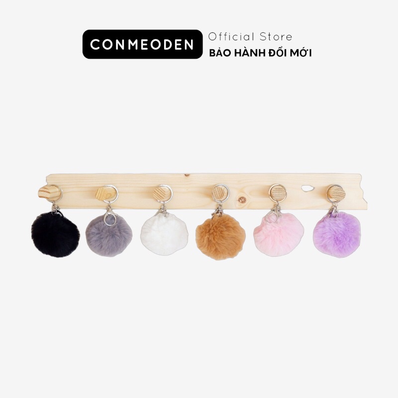 CONMEODENTAILOR Móc khóa bông nhiều màu