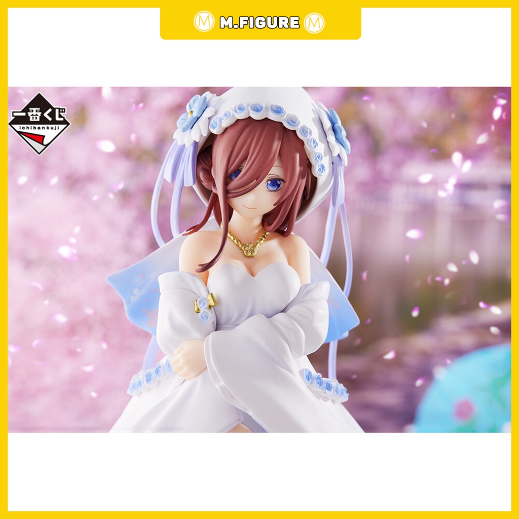 MÔ HÌNH CHÍNH HÃNG MIKU NAKANO ~Shiawase no Musubi~ Ichiban prize C - Happiness Knot