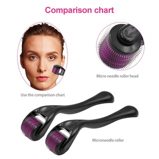 Cây Lăn Kim 540 Derma Roller 0.2-2mm Chăm Sóc Da Mặt Và Tóc