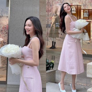 Đầm nữ dáng dài đi dự tiệc, đầm maxi dáng dài phong cách nhẹ nhàng thiết kế 2 dây nữ tính, chất vải dạ tuyết cao cấp