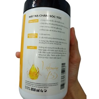 Kem Hấp dầu ủ tóc SPALINE Vitamin B5 850ml