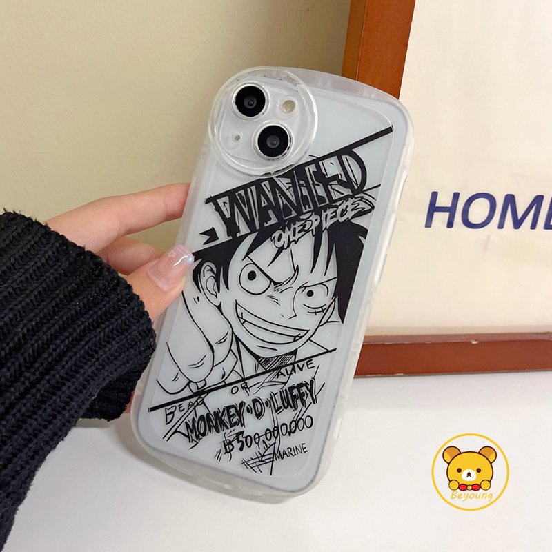 Ốp Điện Thoại TPU Hình Luffy One Piece Cho Vivo Y77 Y77E Y76S Y76 Y74S 5G Y02S Y16 Y17 Y15 Y13 Y12 Y11 Y15S Y15A Y1S Y01 S1