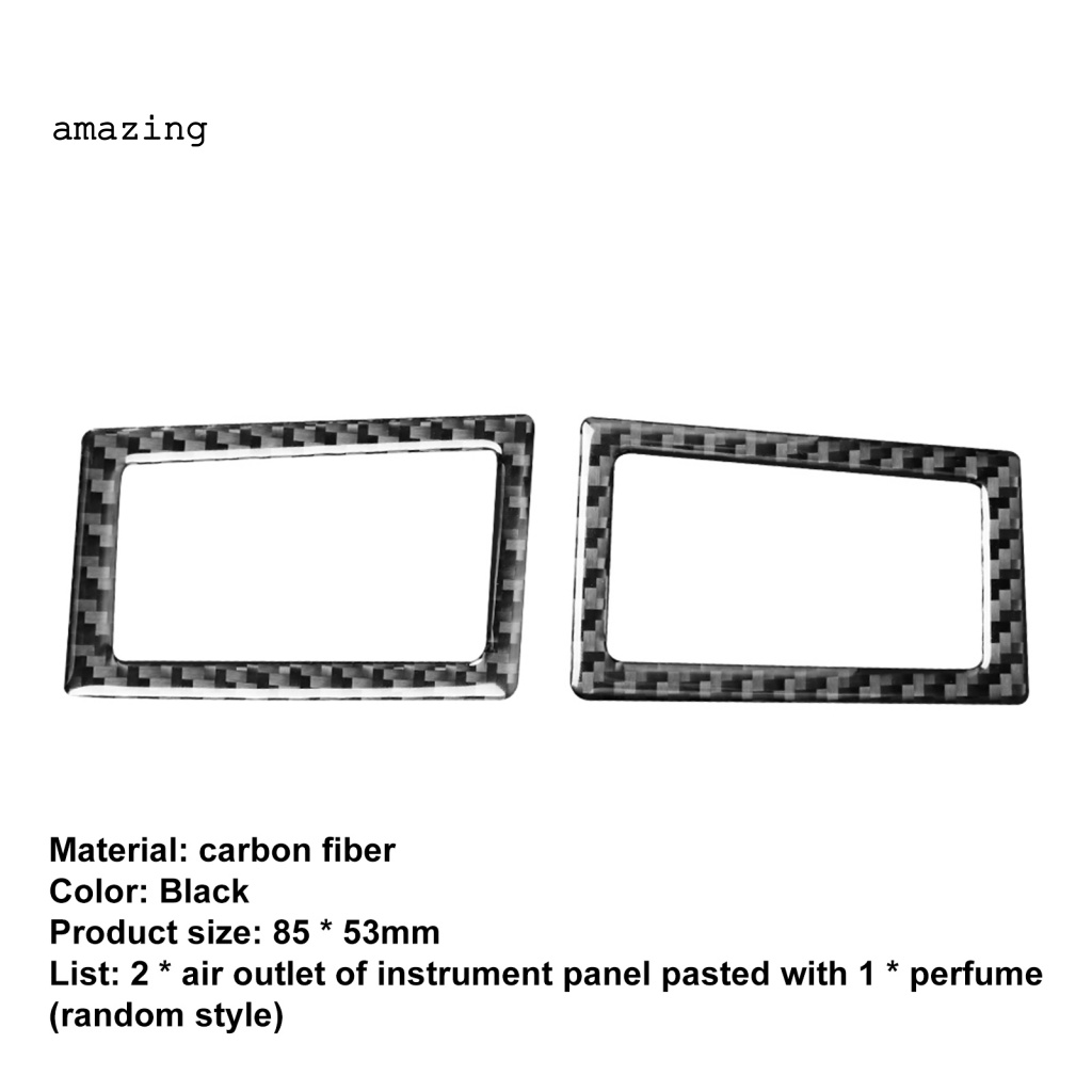 Set 2 Miếng Dán Trang Trí Lỗ Thông Khí Cho Xe Hơi Toyota Corolla 2014-2018