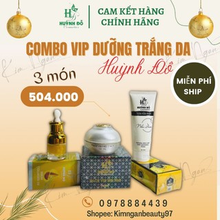 COMBO VIP TRẮNG DA HUỲNH ĐỖ ( 3 MÓN )
