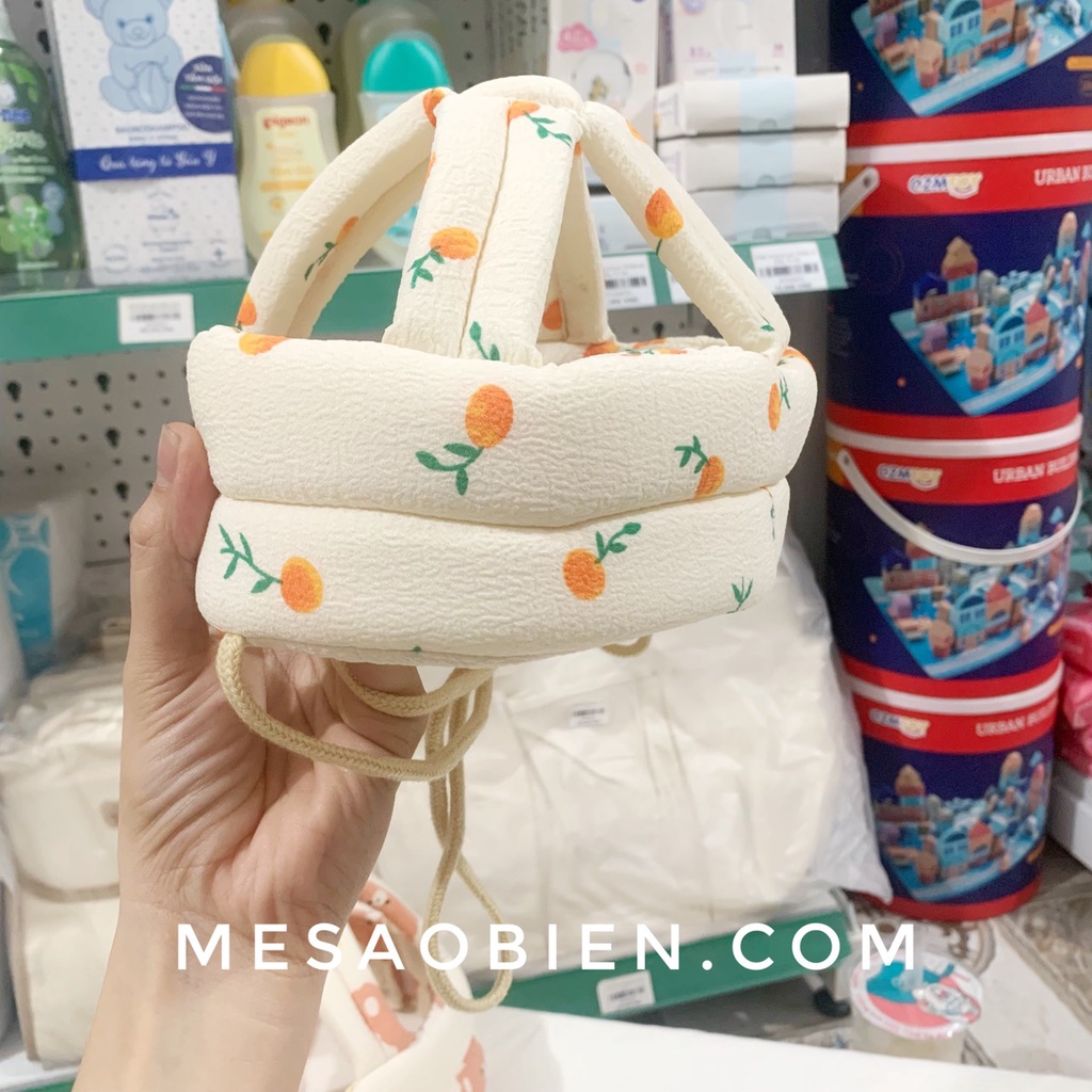 Nón mũ bảo vệ đầu cho bé tập bò, tập đi