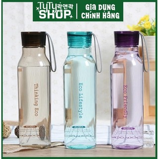 Bình nước nhựa lock&lock eco bottle nhựa tritan 550ml abf644 abf664