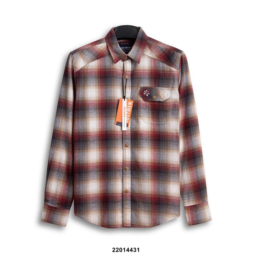 Áo Sơ Mi CRTD Just Men- Chất vải Cao Cấp dầy dặn -Phong cách trẻ trung Năng động cá tính