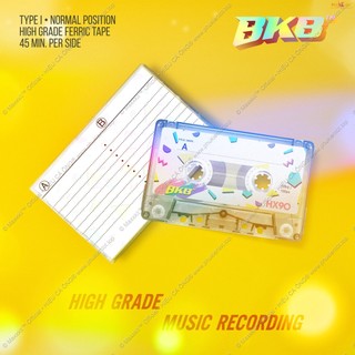 Set 05 băng cassette trắng BKB™ HX90 • High Performance for All Purposes Recording • Tape không nội dung - Hàng sealed