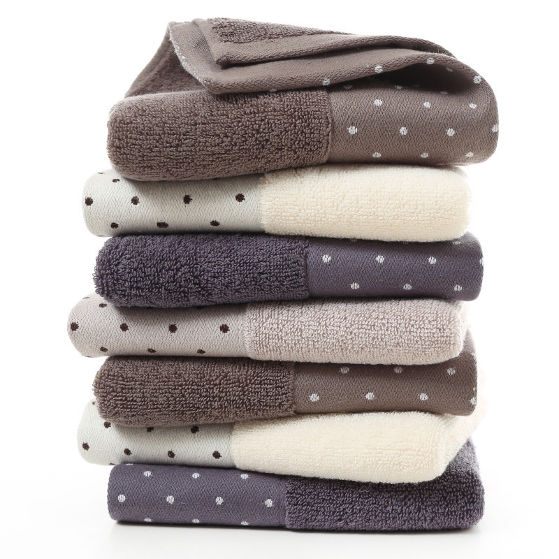 Khăn Lau Mặt Bằng Cotton Mềm Dày Dặn Thấm Hút Tốt Tiện Dụng