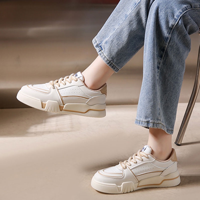 Giày Thể Thao Đế Dày Phong Cách Hàn Quốc Thời Trang Cho Nữ