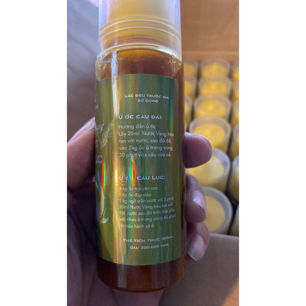 Nước Vàng Chung Nguyễn Fishing, Nước Vàng Thảo Mộc, Nước Vàng Mùa Đông Hàng Chính hãng - KhoaHuyen Fishing